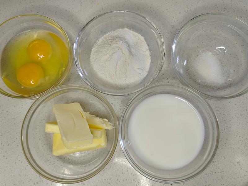 纯奶手撕吐司的做法 步骤1