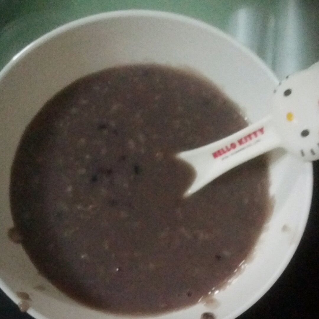 红豆燕麦粥
