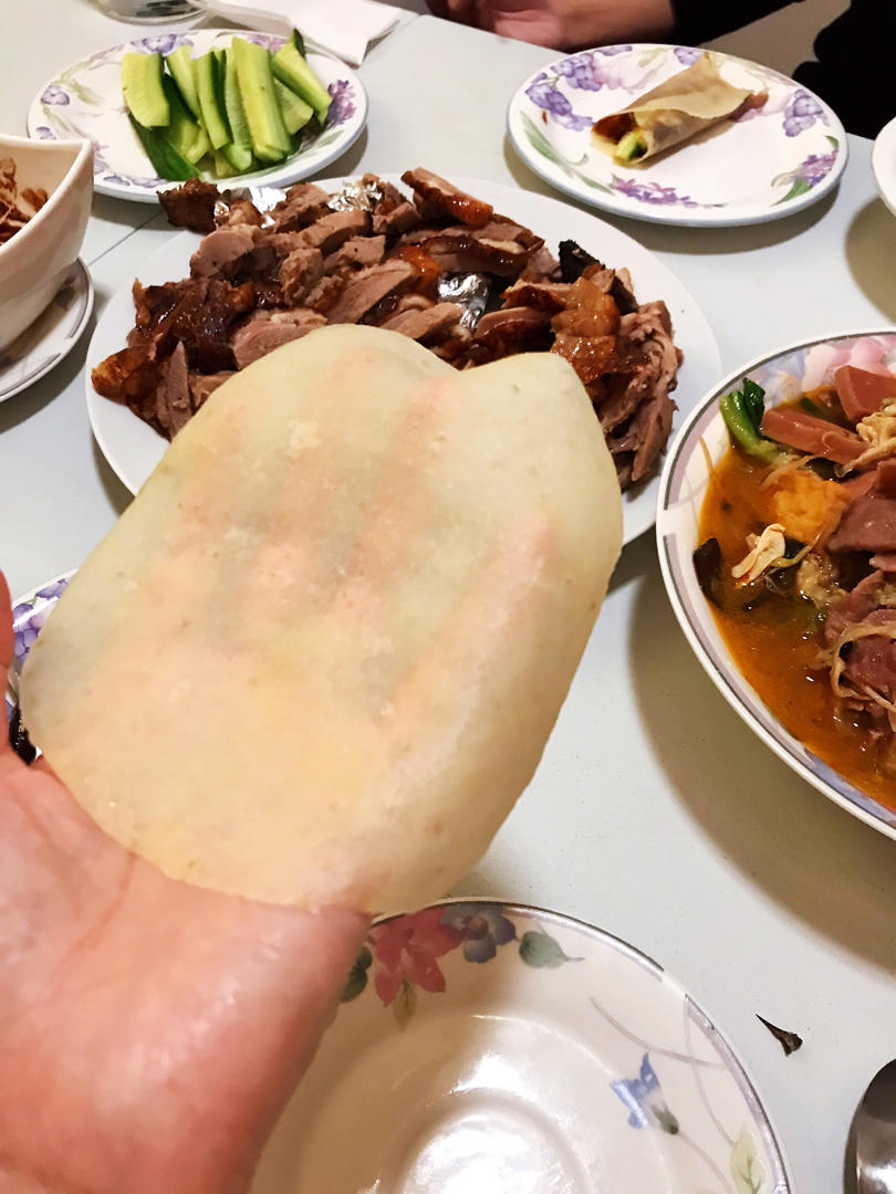 最简单形状最好的春卷皮/烤鸭饼皮