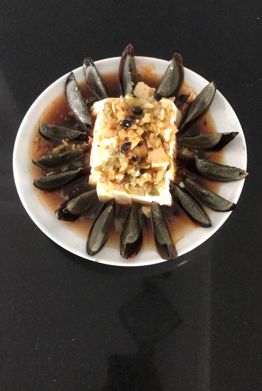 皮蛋豆腐
