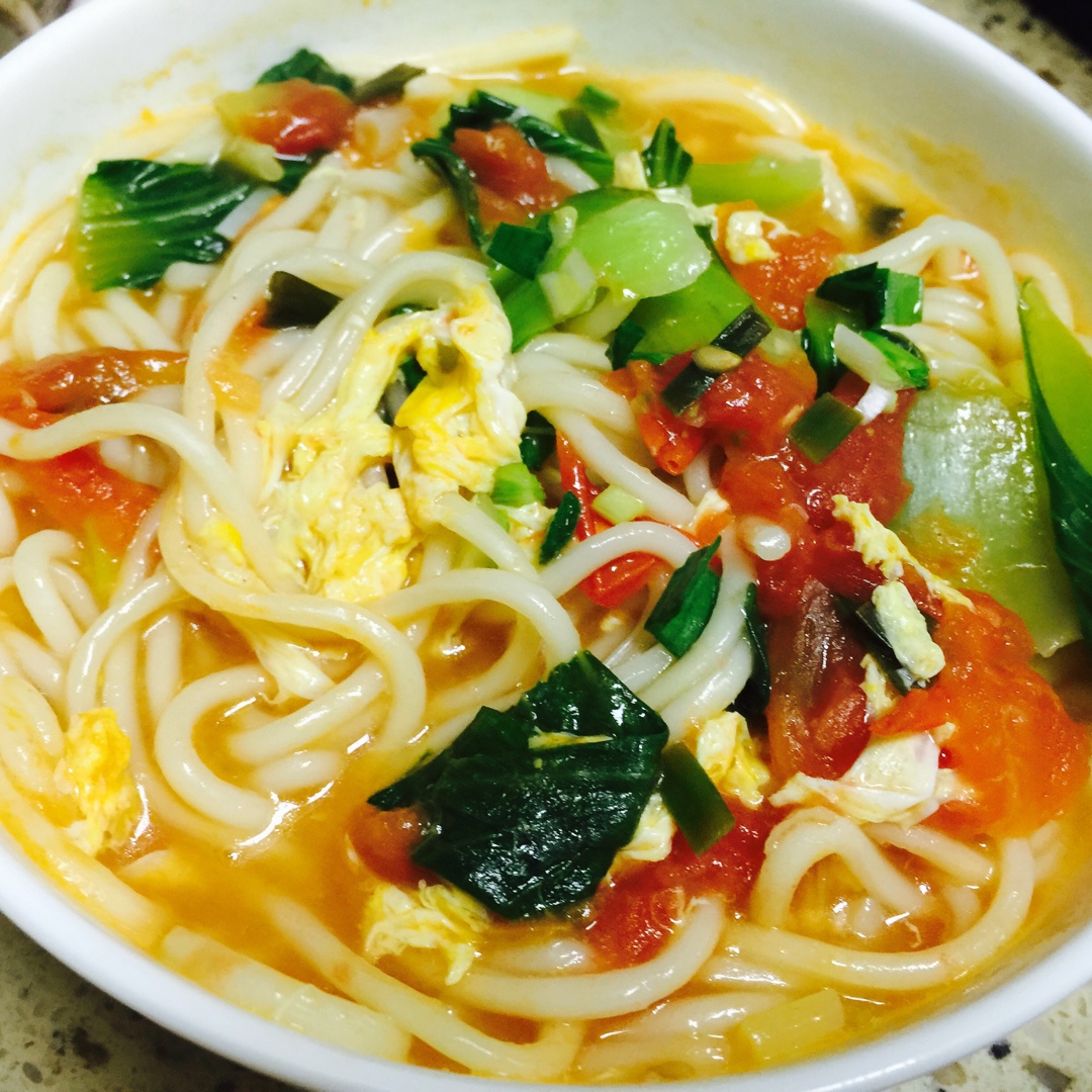 西红柿鸡蛋面