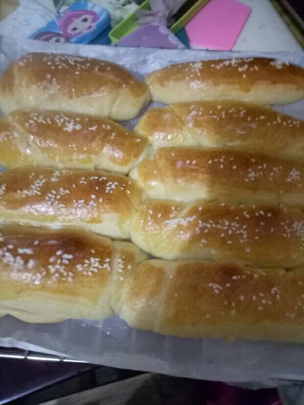 蜂蜜淡奶油面包#美味排包#