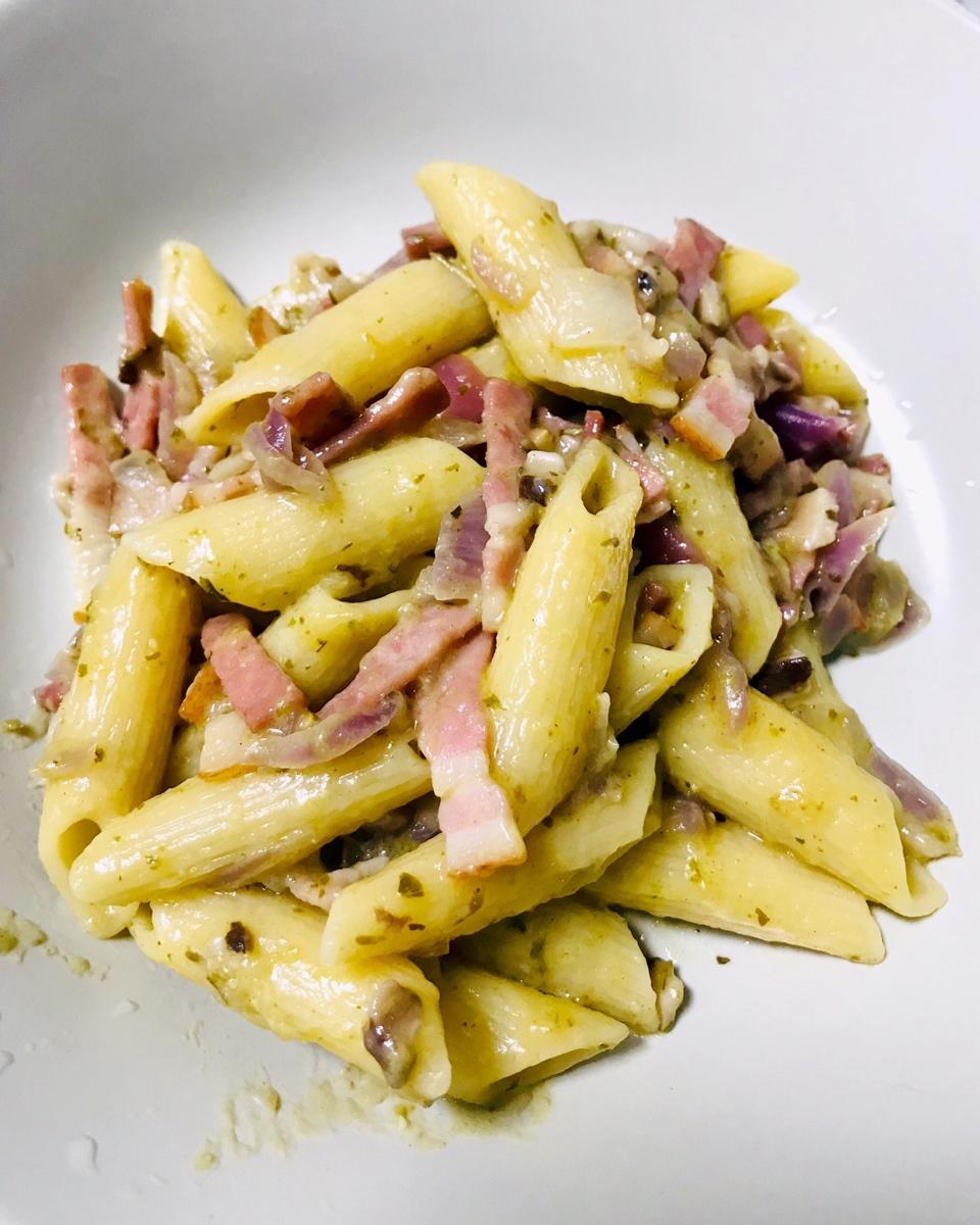 奶油火腿意大利通心粉