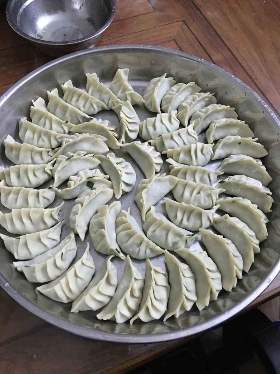 韭菜猪肉水饺