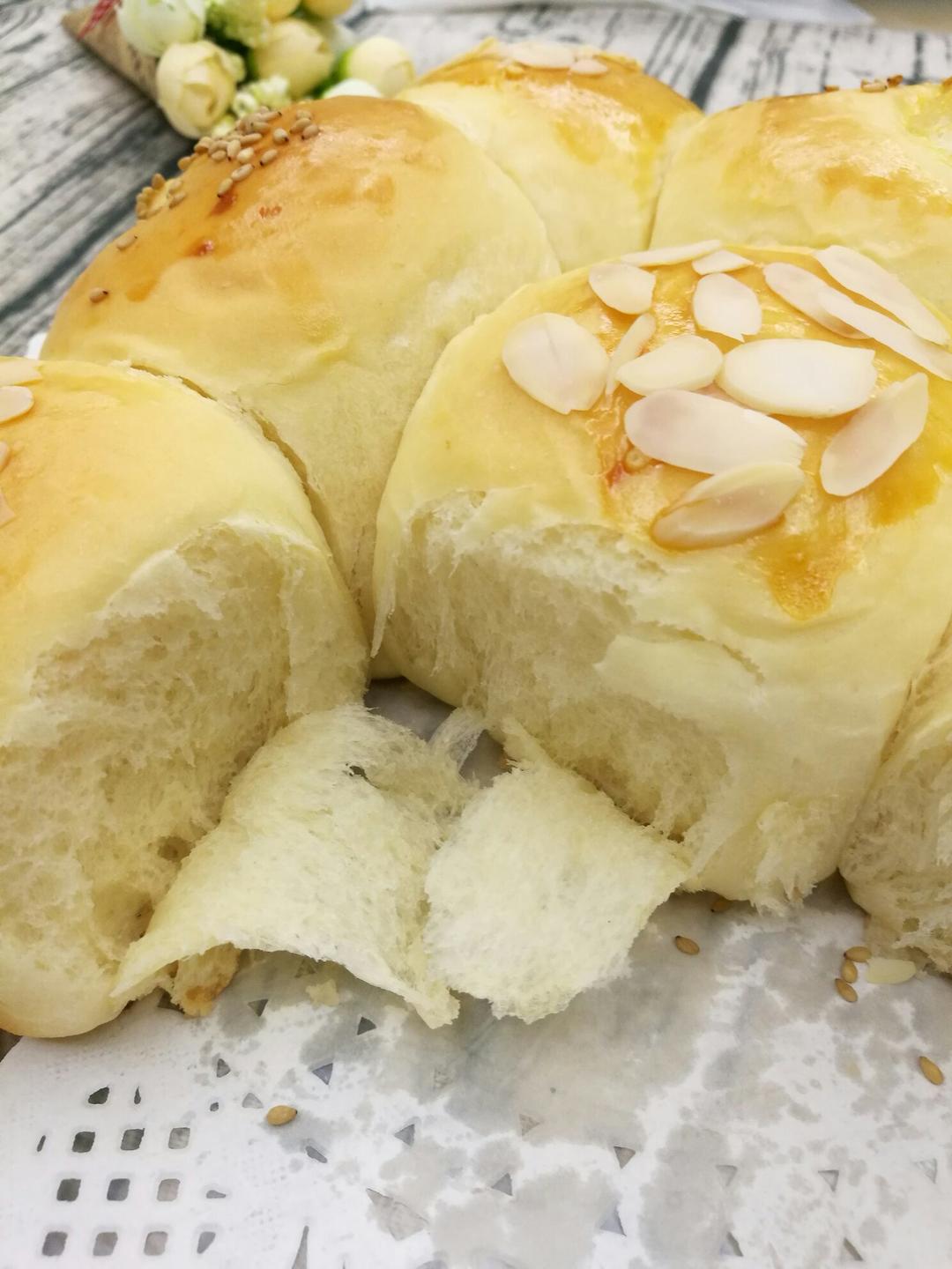 纯奶手撕吐司的做法 步骤1