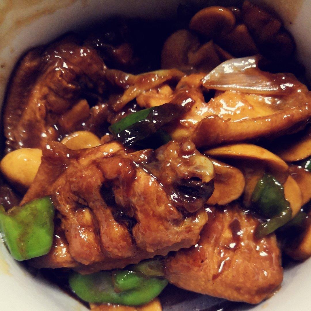 蚝油蘑菇鸡翅