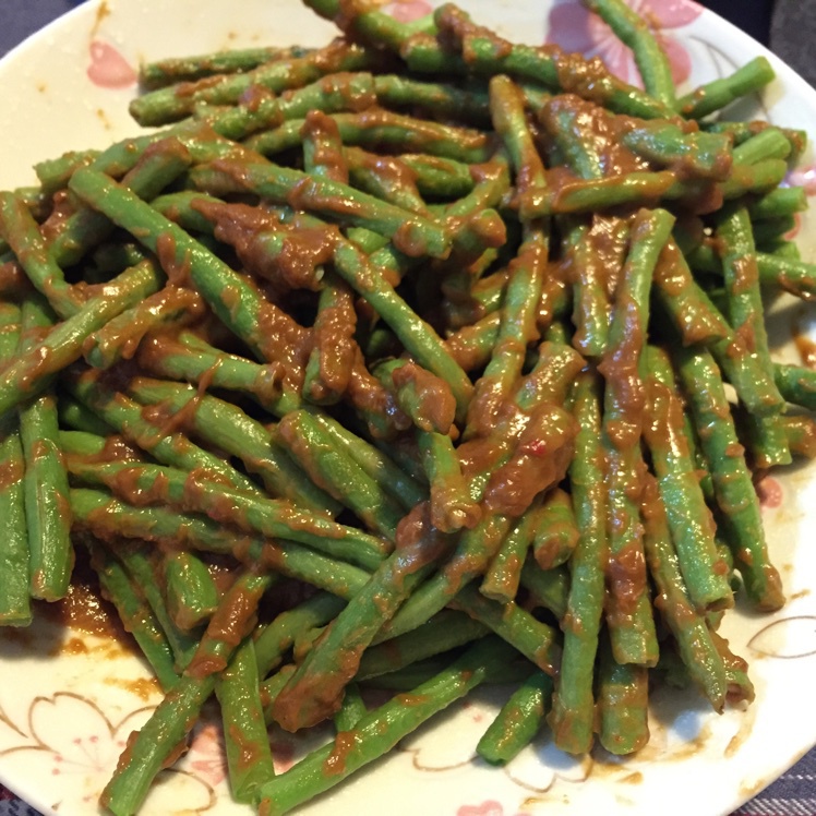 麻酱豇豆