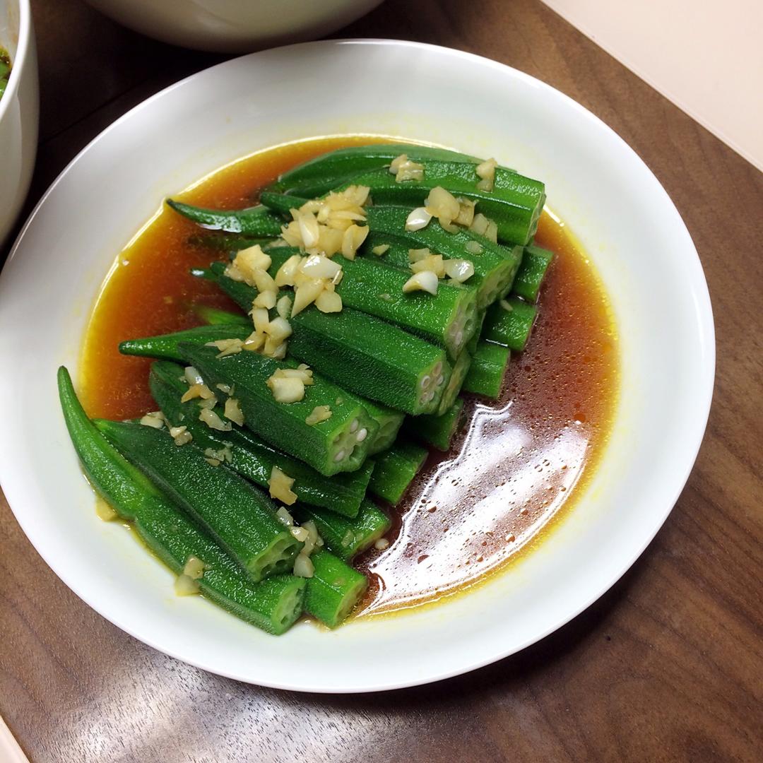 蒜蓉秋葵