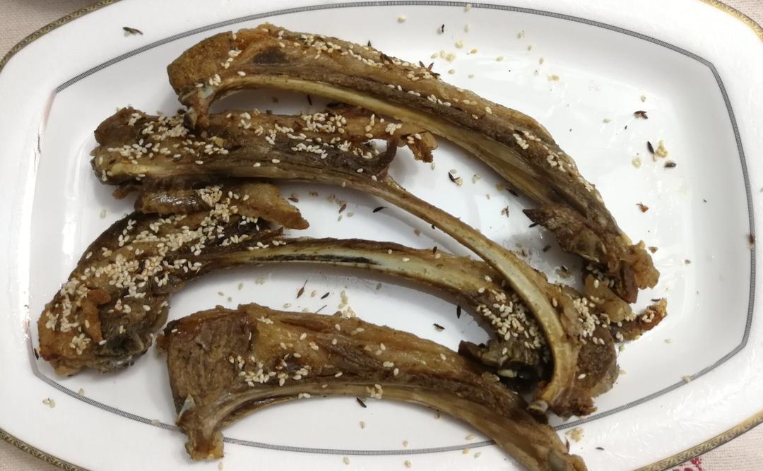 地道蒙餐：烤羊排(家用烤箱版)