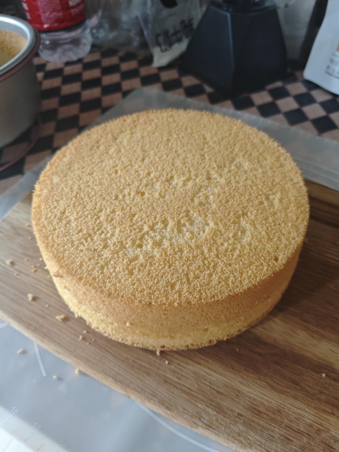 堂妈的酸奶戚风蛋糕