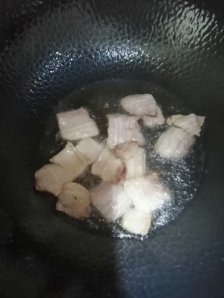家常大白菜五花肉炖粉条冻豆腐的做法 步骤6