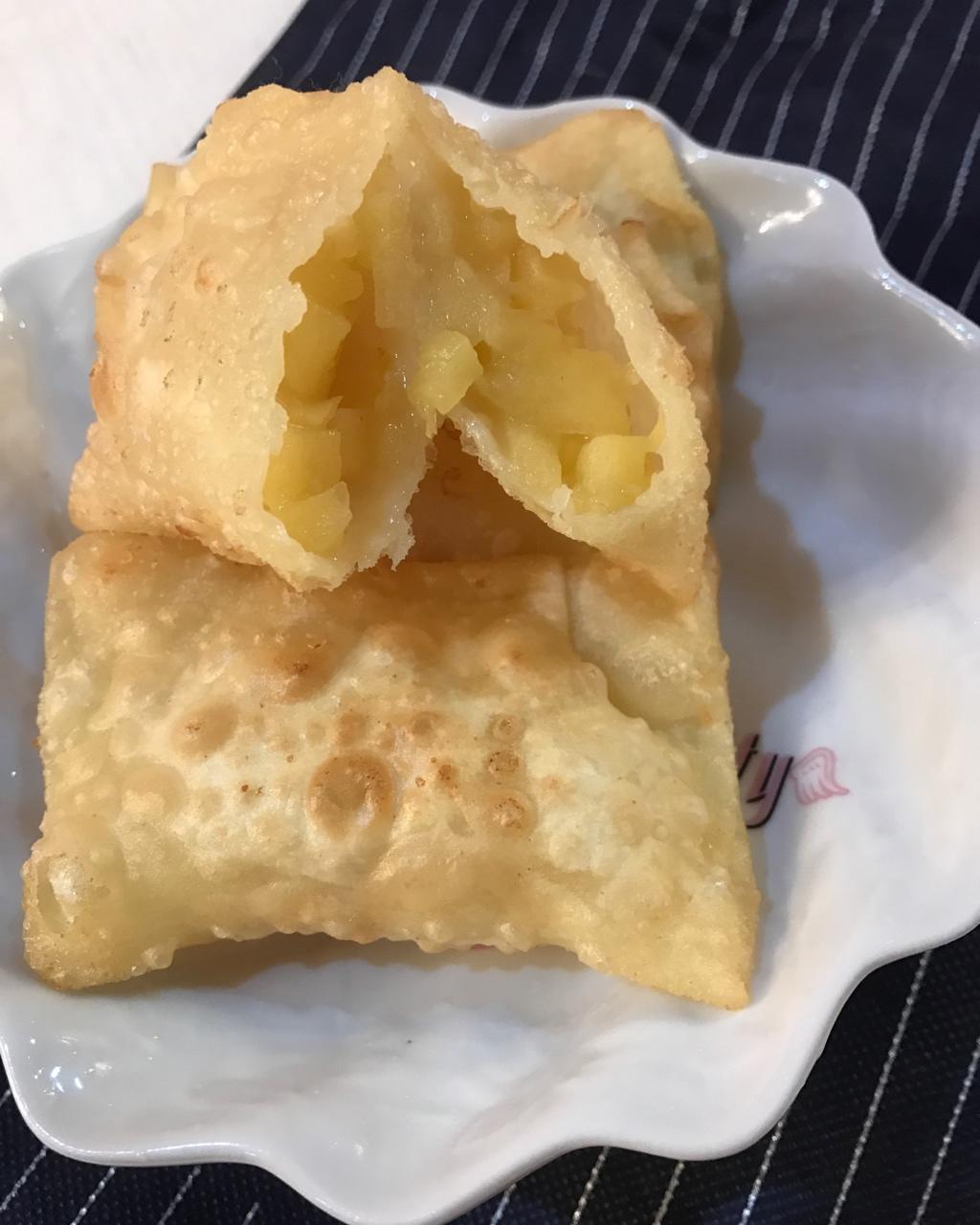 苹果派（馄饨皮版，三种做法）