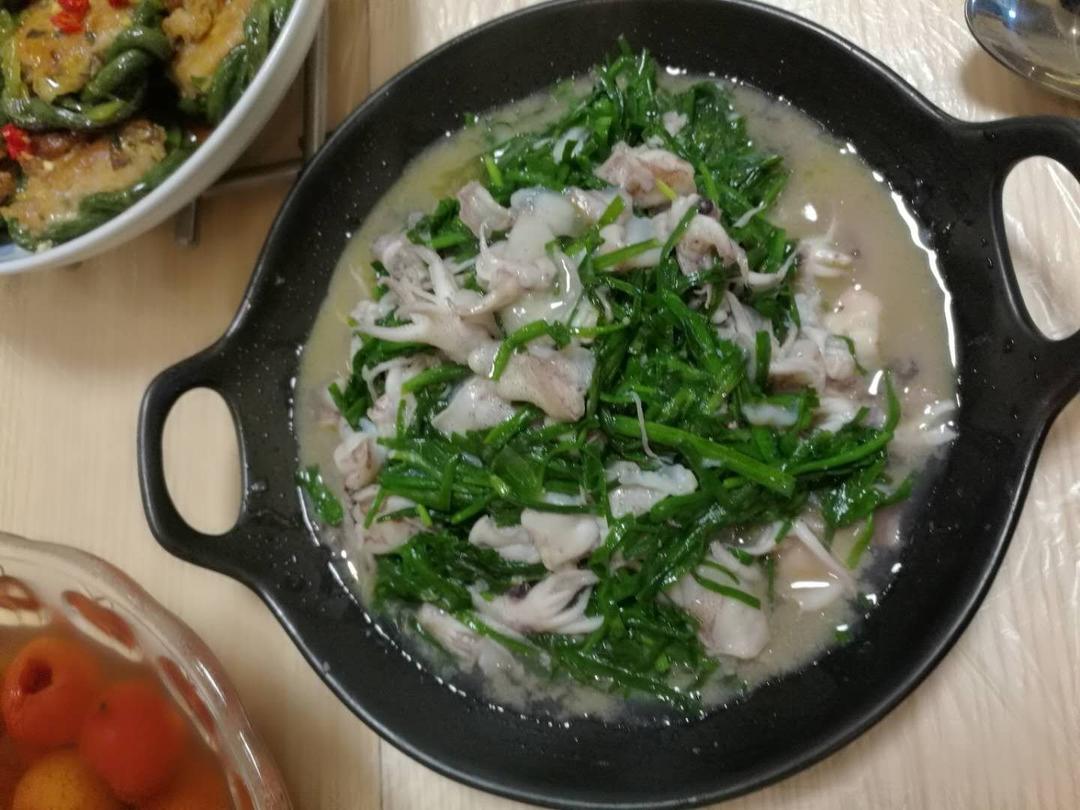 手机用户4764_slt5做的韭菜苔炒籽乌