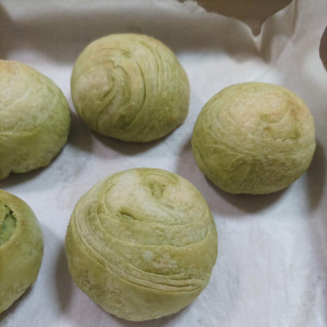 彩虹渐变蛋黄酥（无需揉出膜）