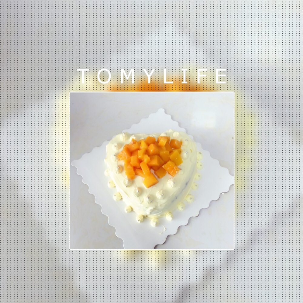 6寸抹茶戚风蛋糕