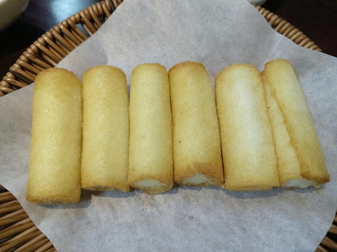 外脆里嫩的脆皮炸鲜奶
