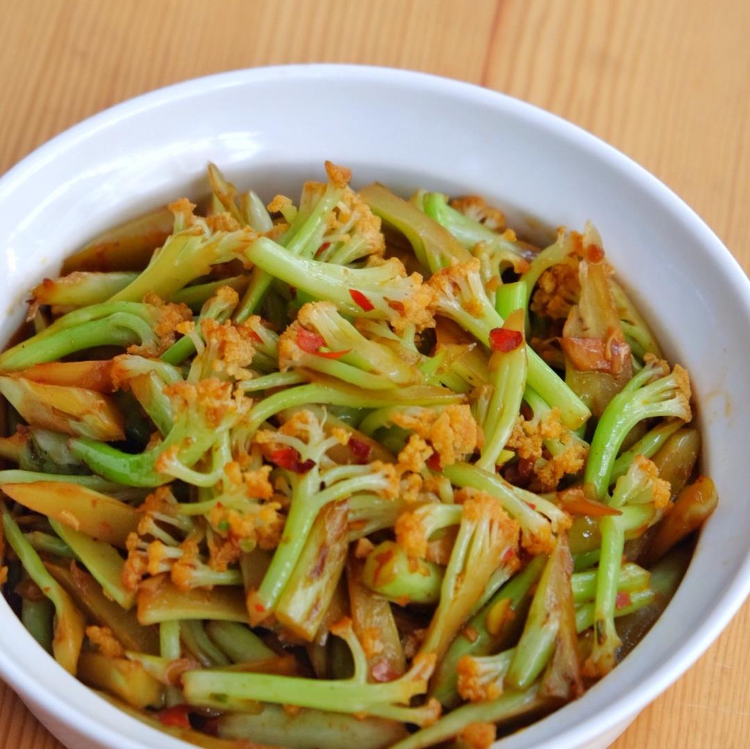 一道家常菜，干煸花菜