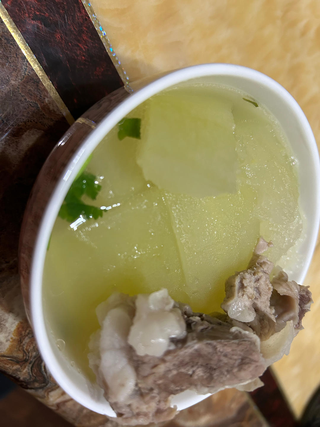 冬瓜排骨汤，夏天的味道