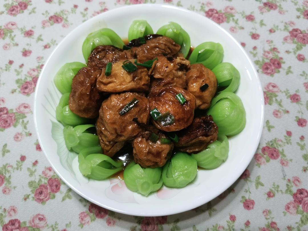 好吃简单的油面筋塞肉