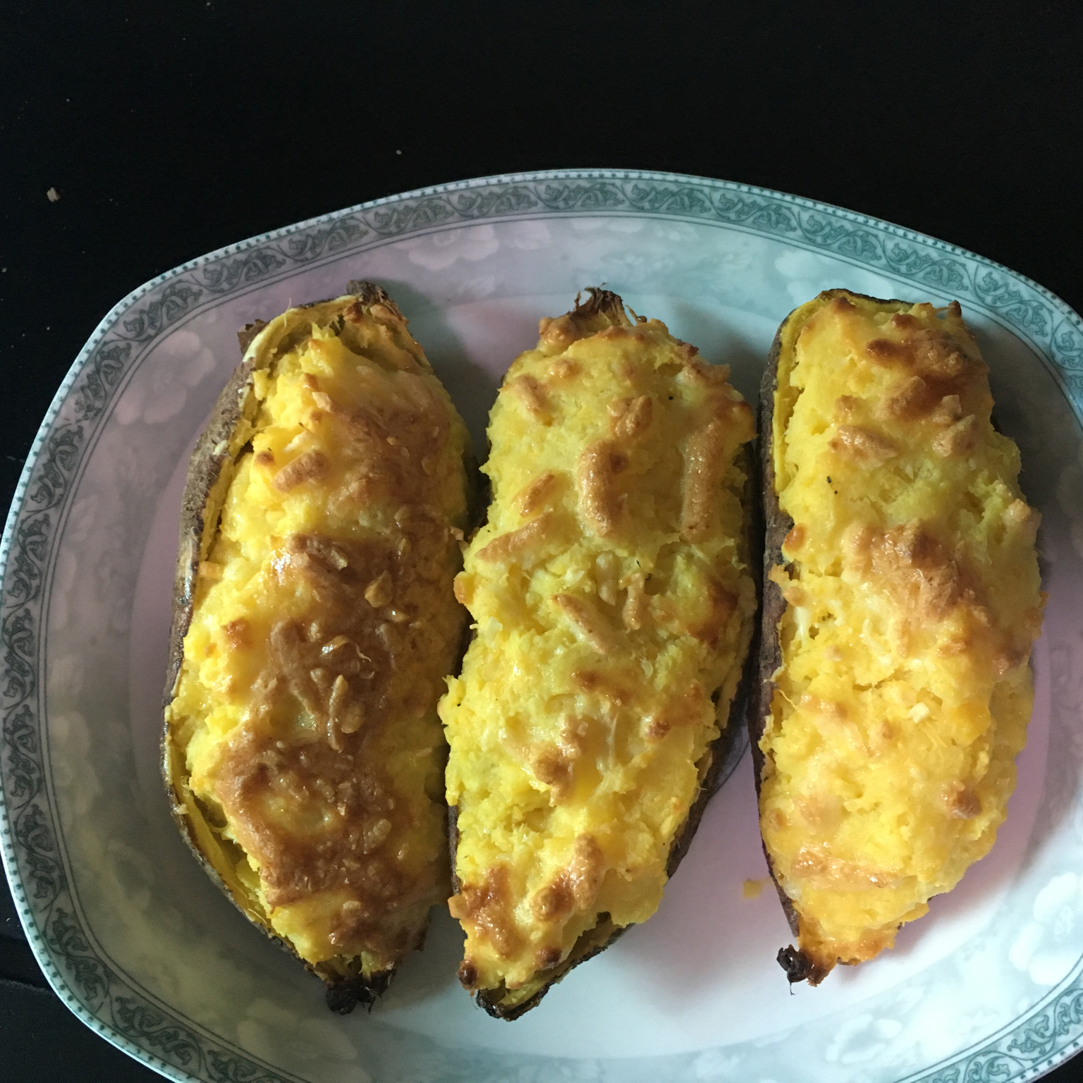 芝士奶油焗红薯