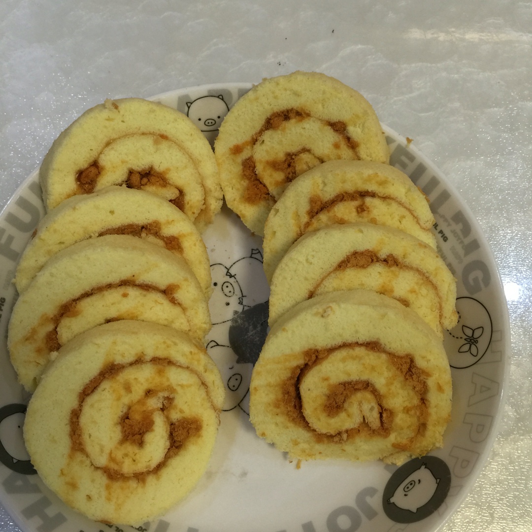 原味蛋糕卷