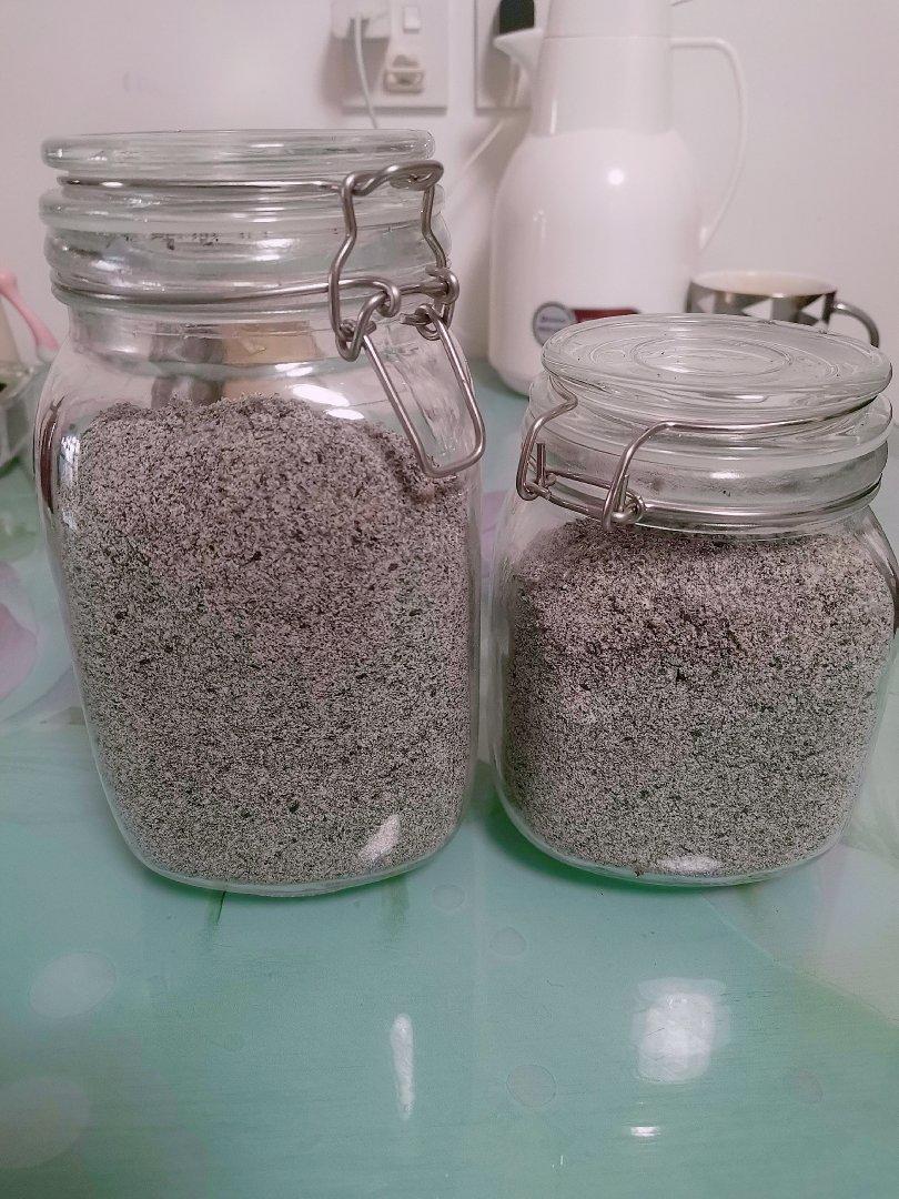 自制益智补钙黑芝麻糊粉