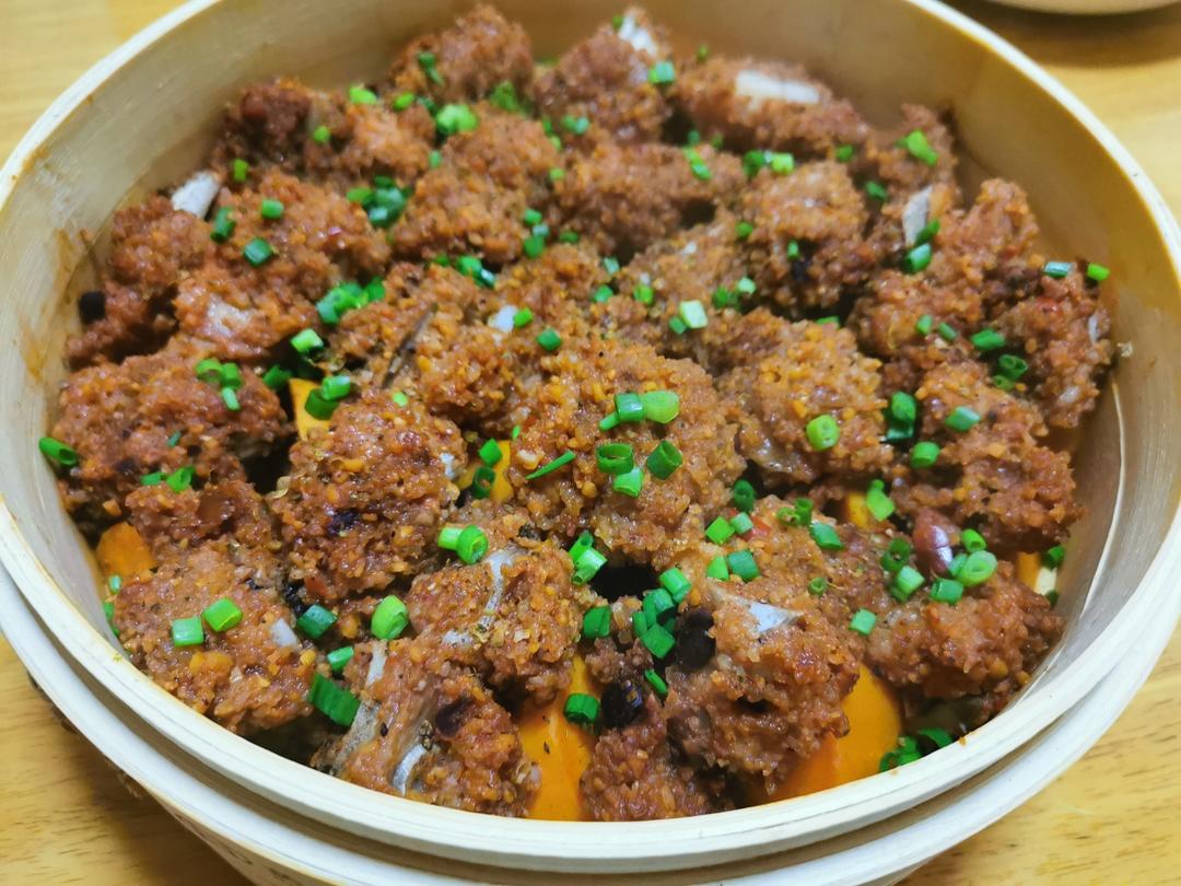 老妈味道【粉蒸排骨】详·好吃到爆·私房麻辣蒸肉粉