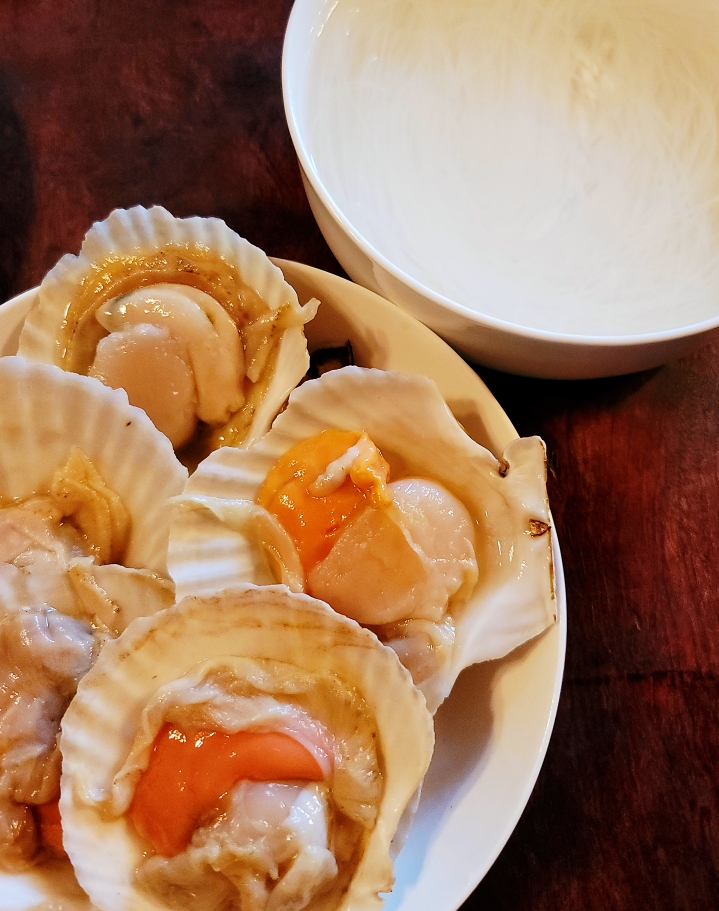 蒜蓉粉丝蒸扇贝&龙虾&各种甲壳类~家宴必备的做法 步骤3