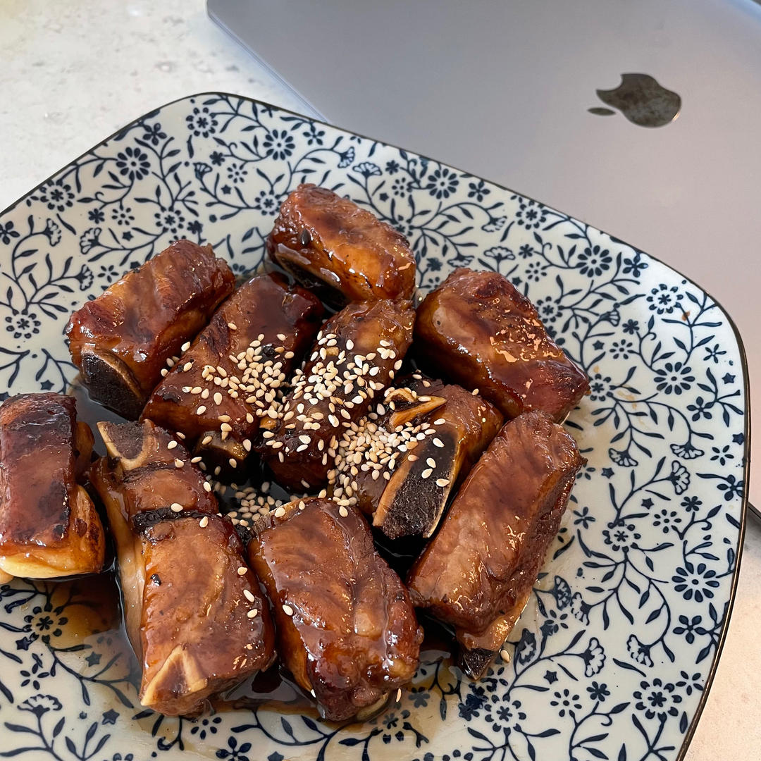 糖醋排骨/糖醋小排（不放油）（12345口诀做出正宗上海本帮）