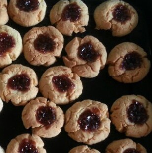 特浓奶香果酱酥饼