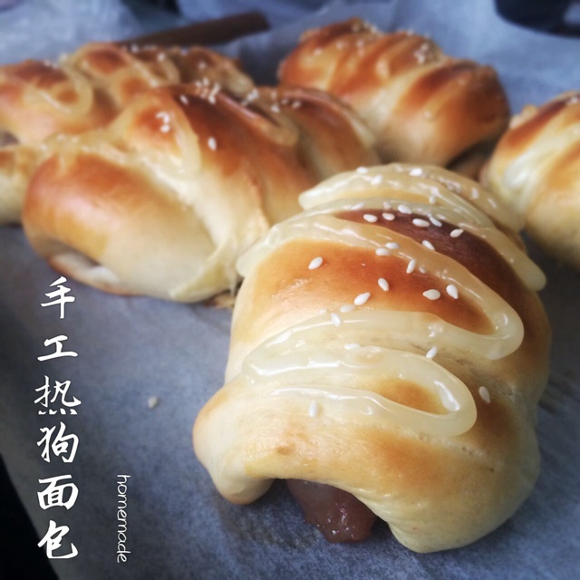 热狗面包卷