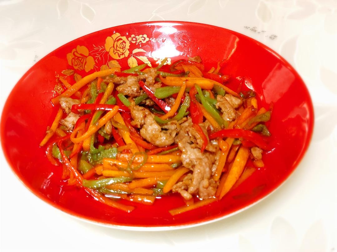 肉炒三丝