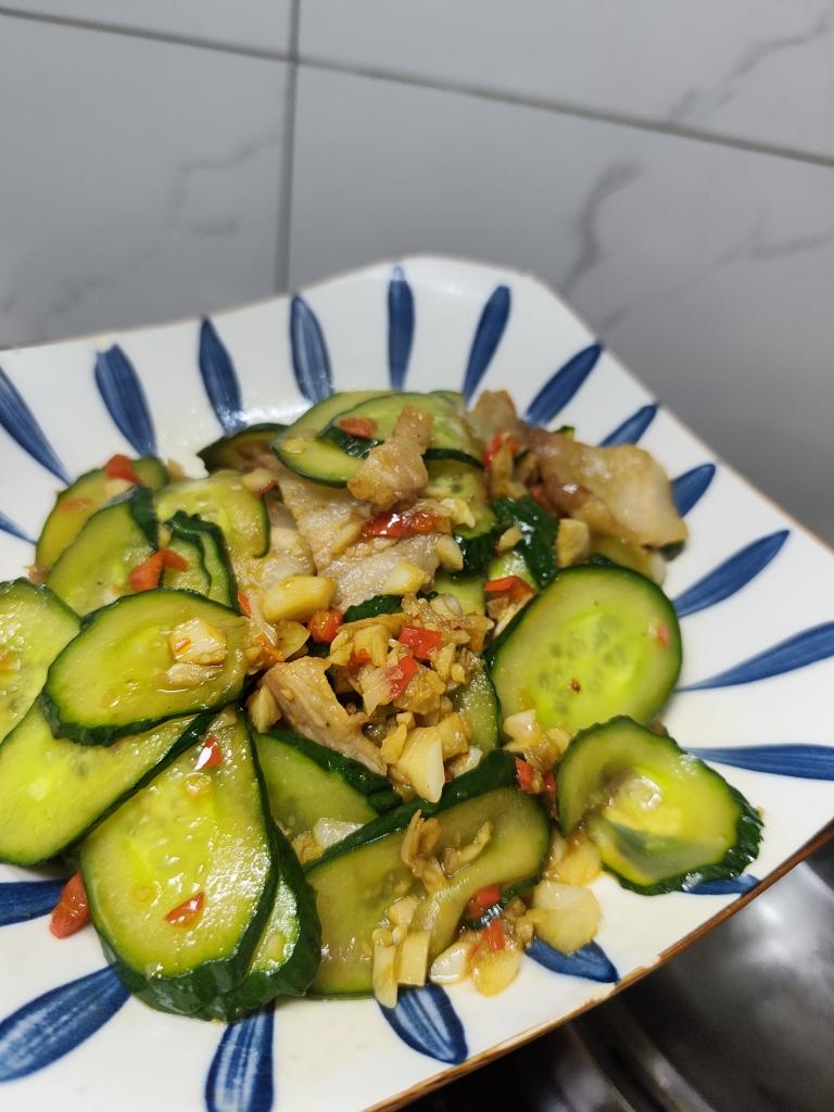 脆嫩不出水！五花肉炒黄瓜｜夏日零失败下饭神菜