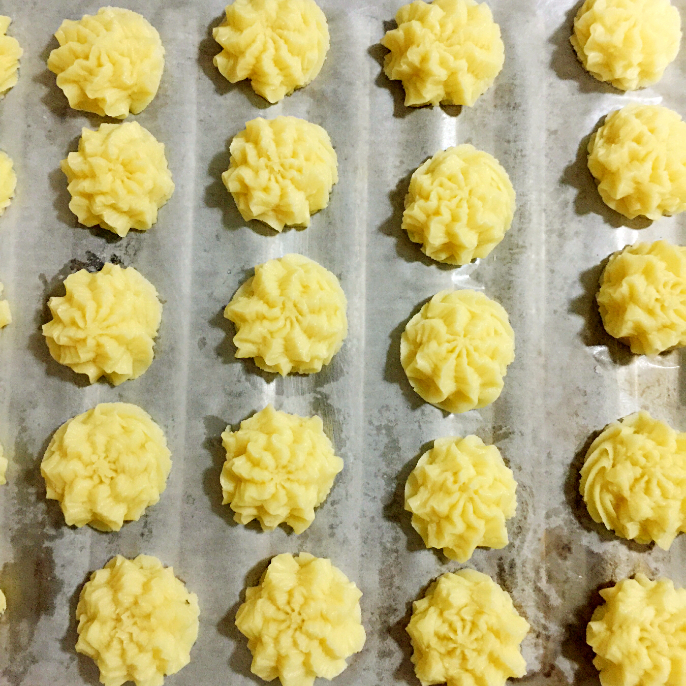 淡奶油曲奇～非常受欢迎的曲奇