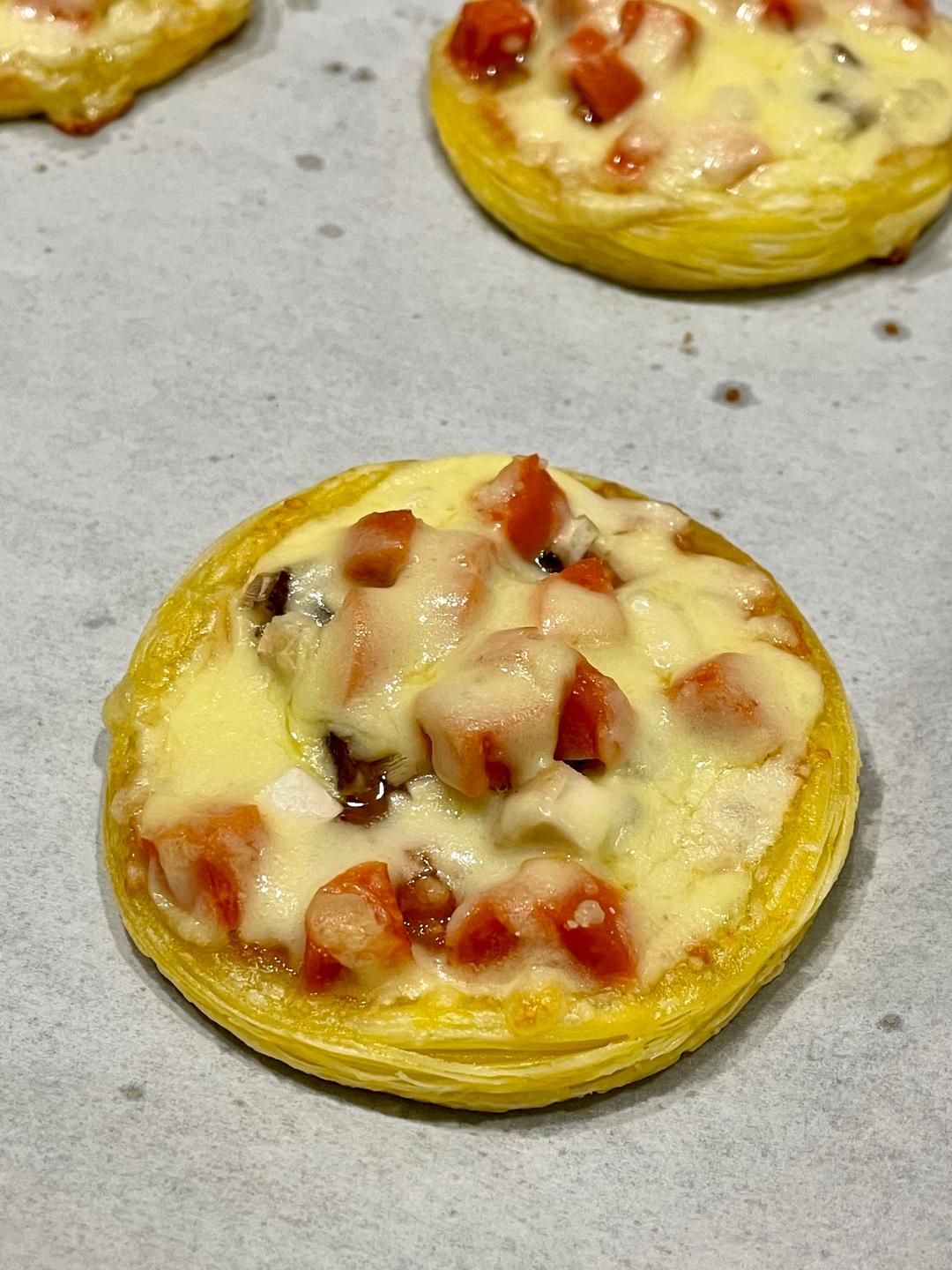 消耗蛋挞皮·迷你披萨挞的做法