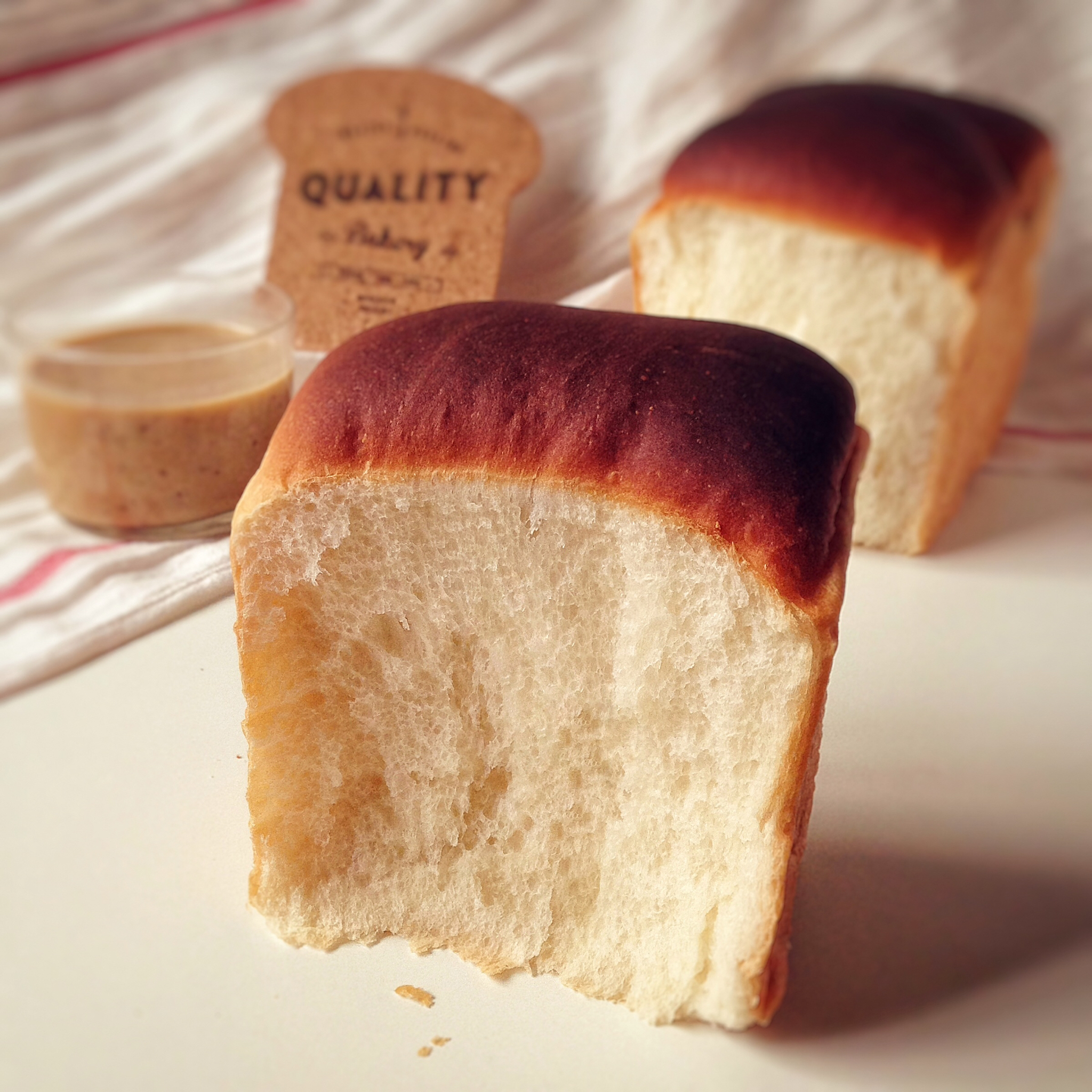 100%中种醇奶土司