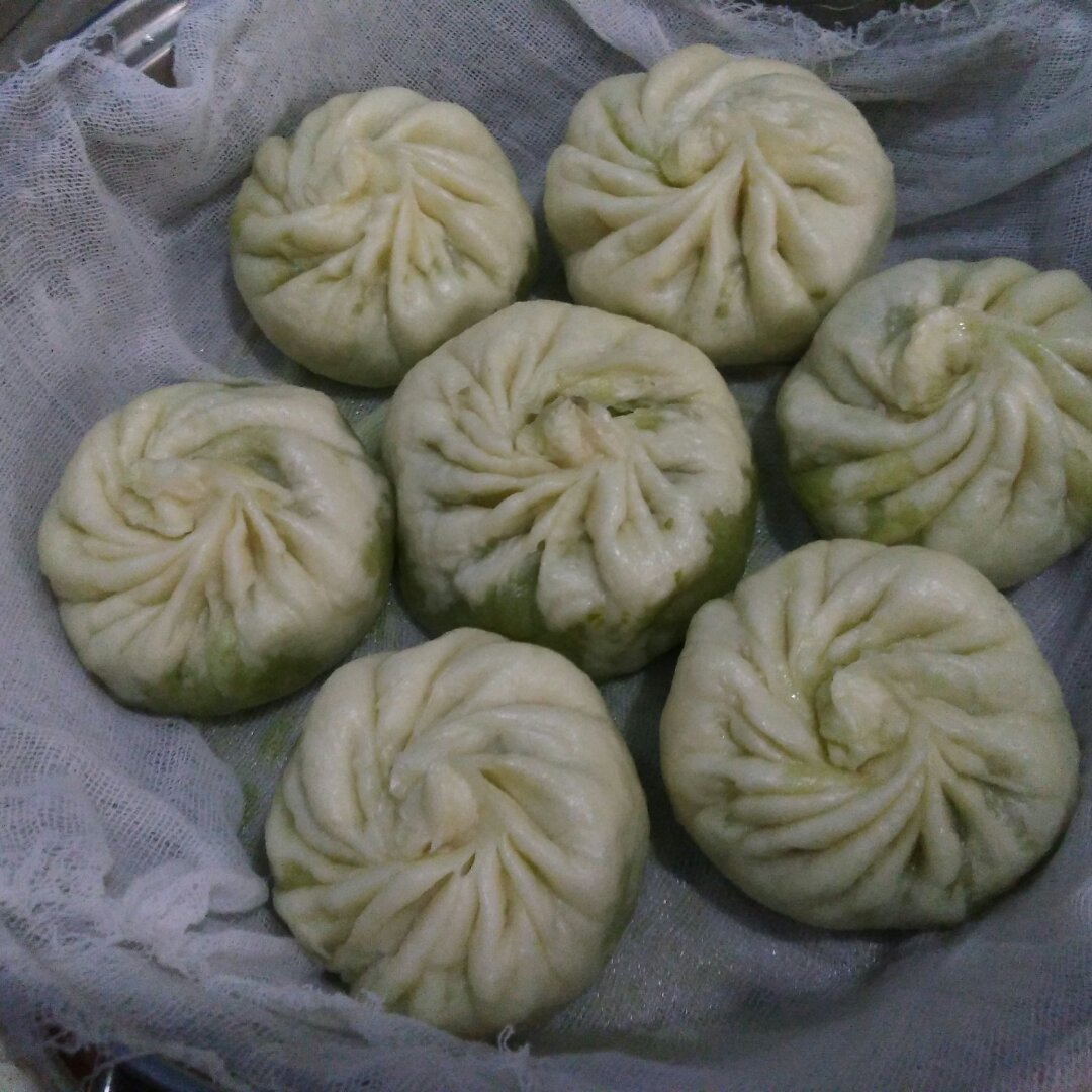 家庭手工肉馅大包子