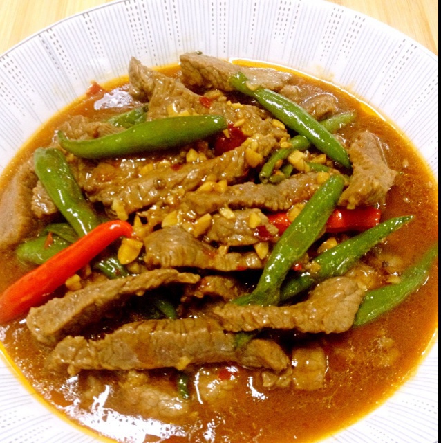 青椒牛柳
