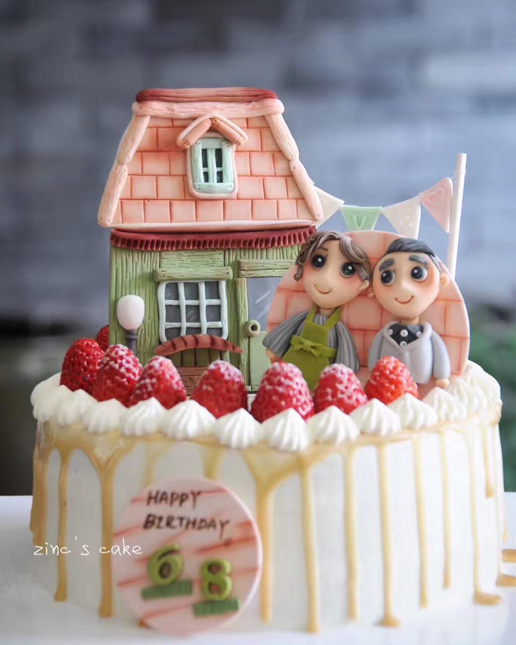 翻糖装饰奶油蛋糕日记