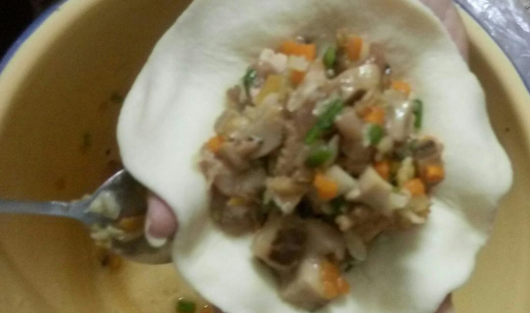 手工包子（肚脐包）