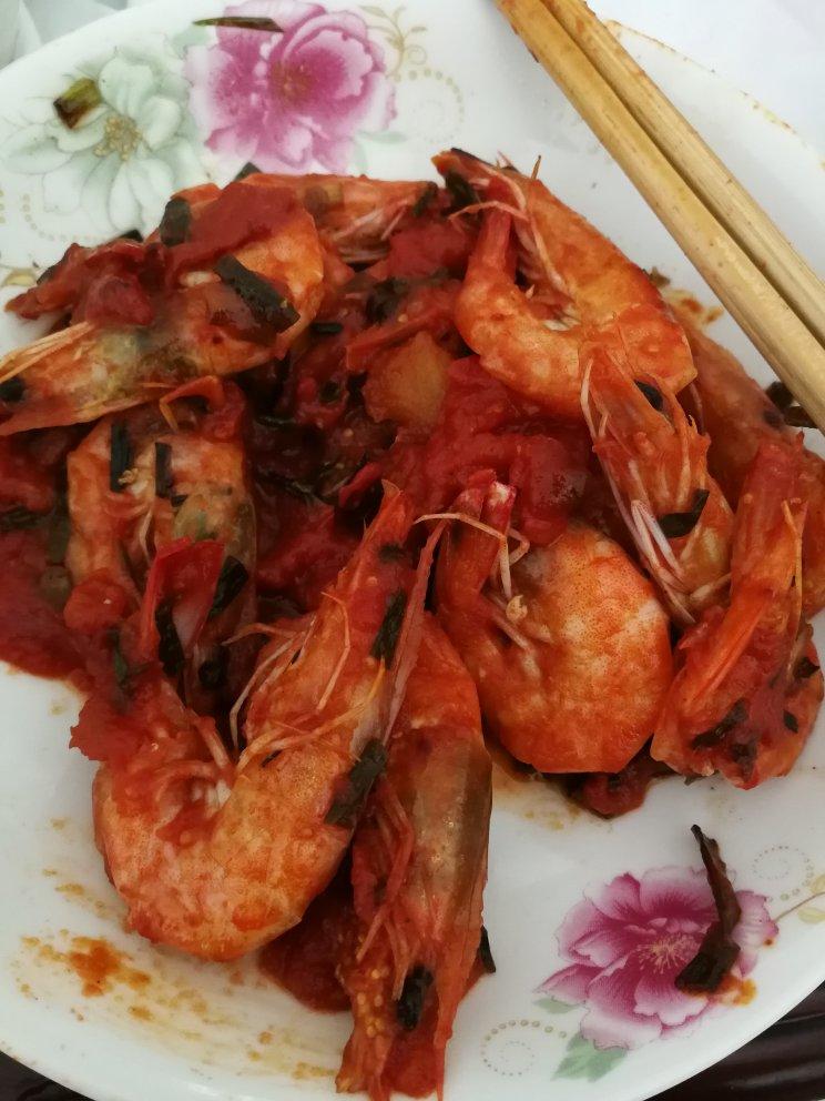 番茄焖大虾 宝宝辅食食谱