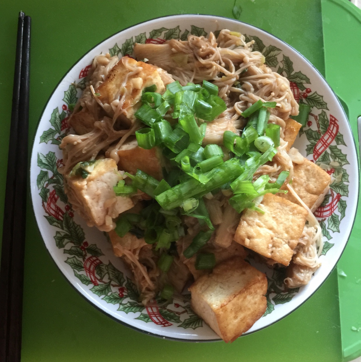 超级下饭菜--金针菇日本豆腐