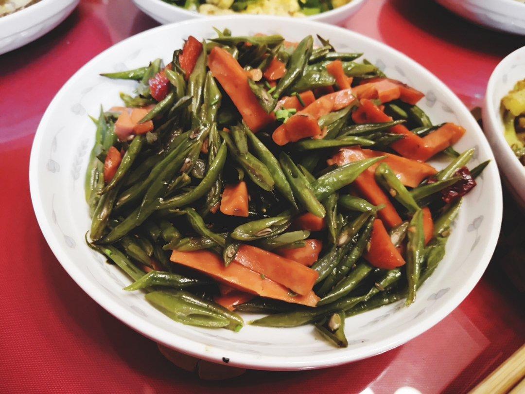 四季豆烧肉