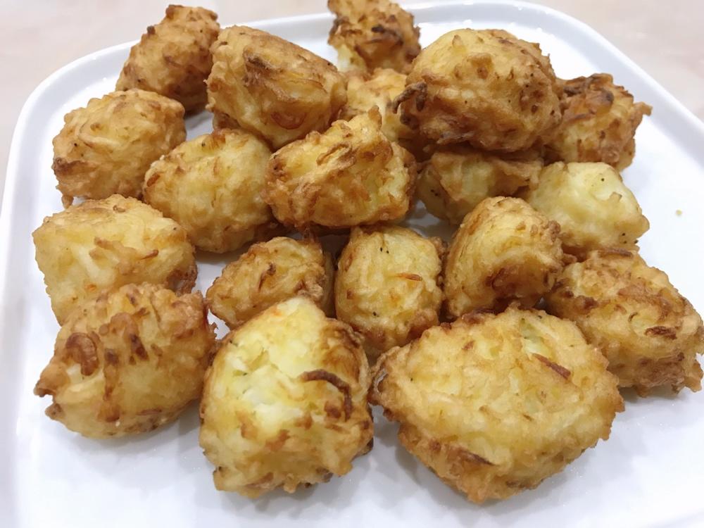 炸萝卜丝丸子
