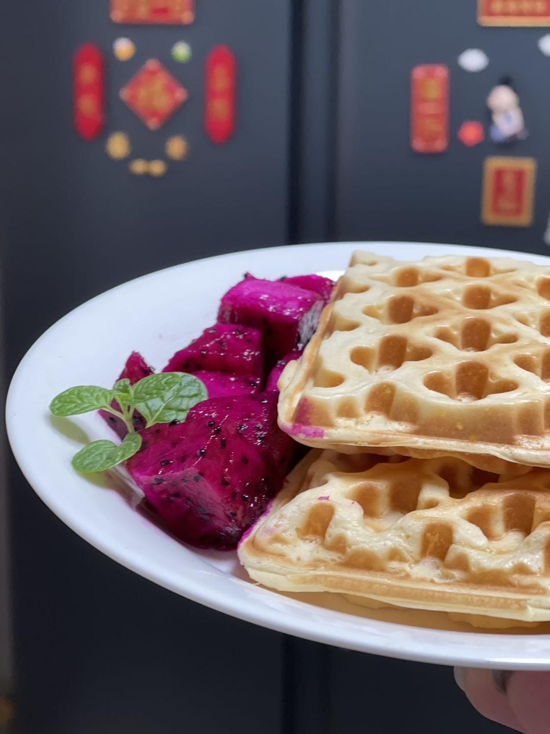 无泡打粉华夫饼(早餐机版)