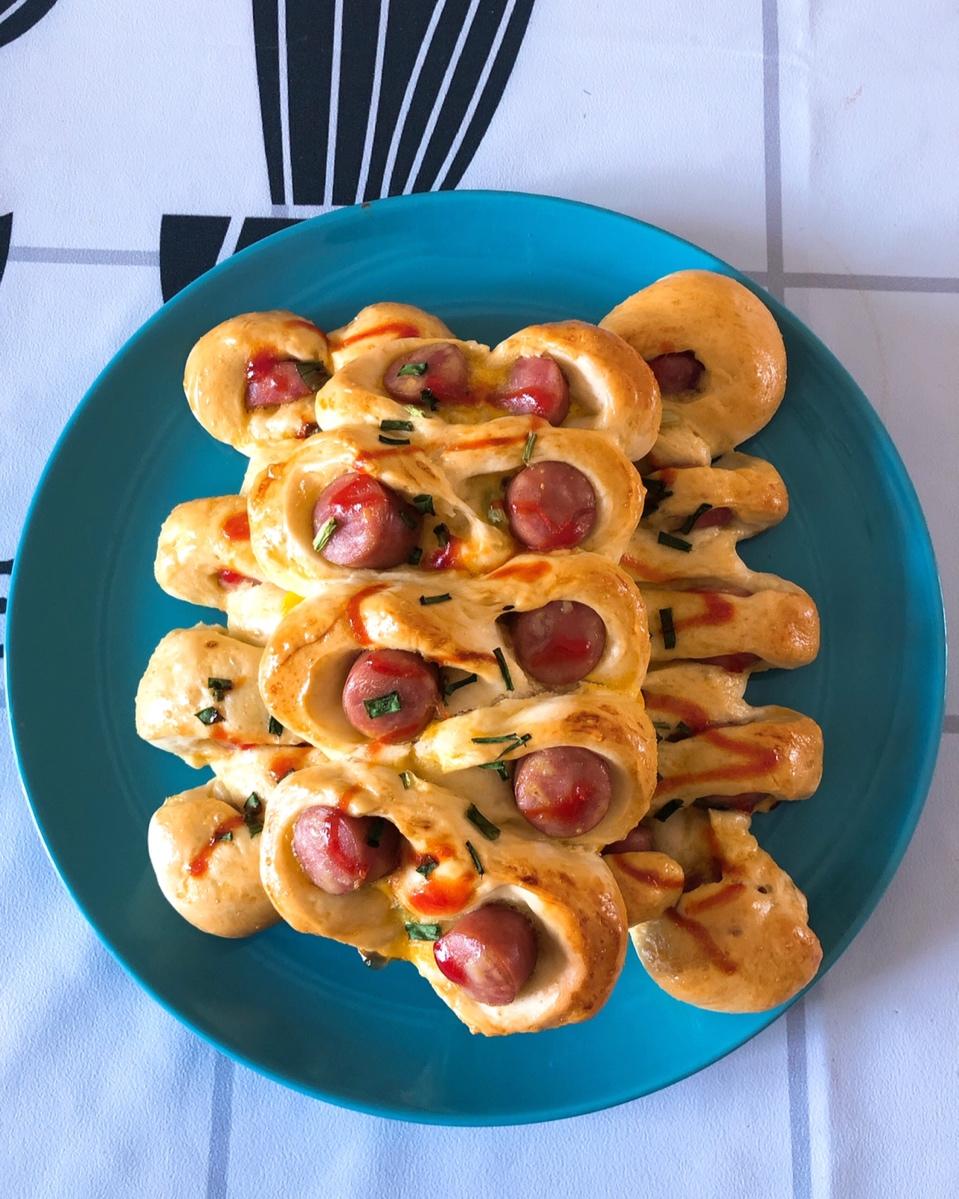 美味无敌香肠面包