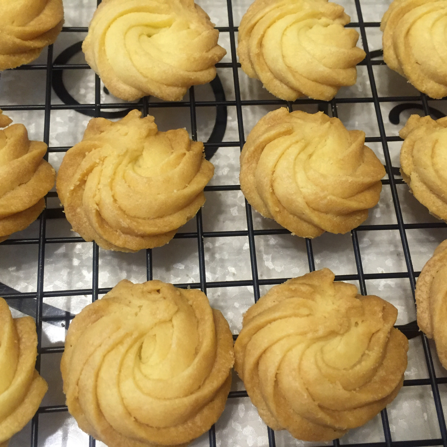 奶油奶酪蛋白曲奇～奶味十足好味道