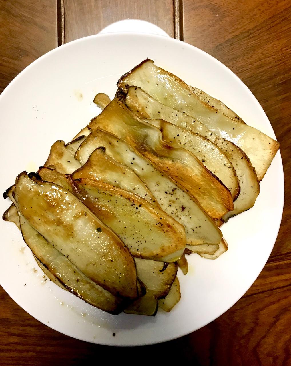 干煎杏鲍菇