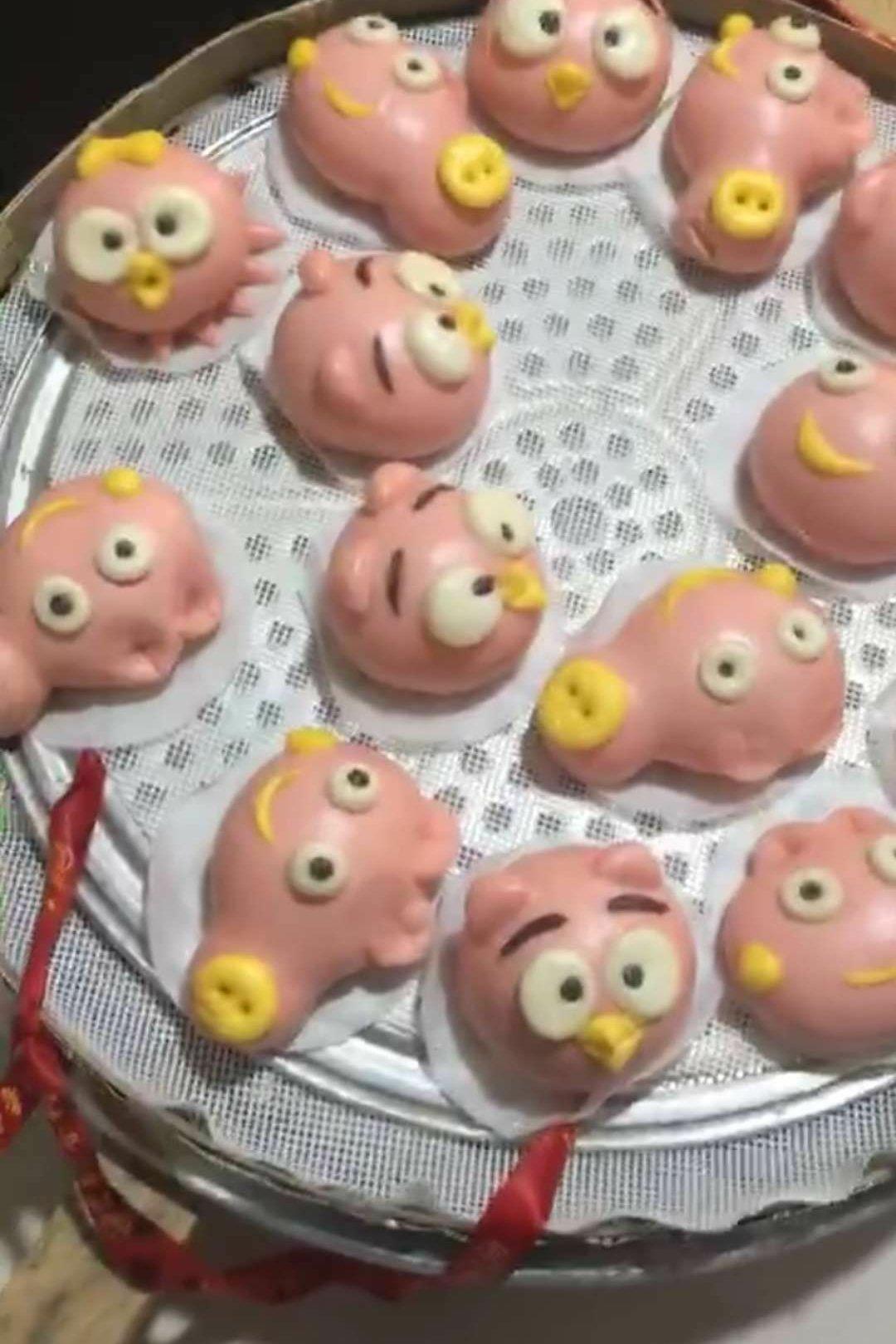 小猪佩琦豆沙包