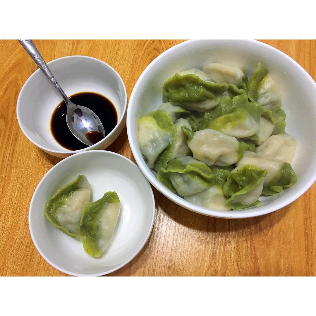 翡翠白菜水饺